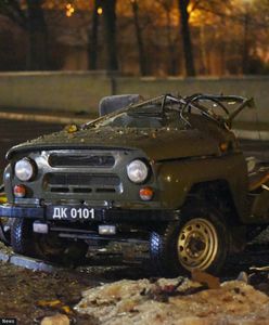 Eksplozja samochodu w centrum Doniecka. Należał do szefa miejscowej milicji