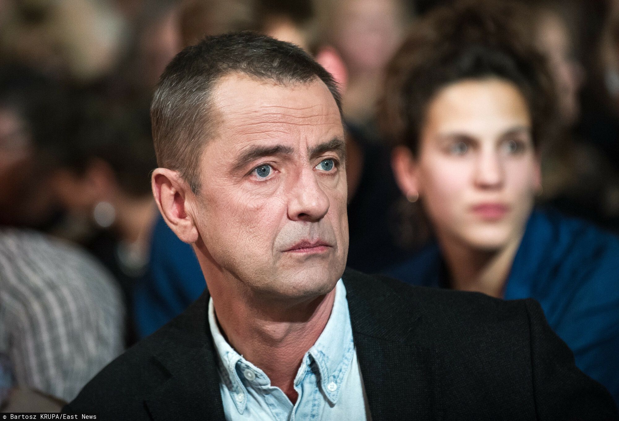 Krzysztof Środa na gali literackiej nagrody Nike 2017