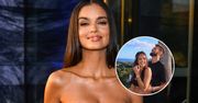 Klaudia El Dursi chwali się ciążowym brzuszkiem w bikini. W tle cała reszta rodziny