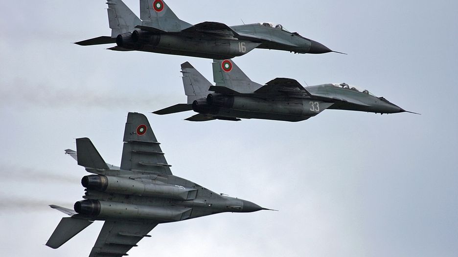 MiG-i 29 w Bułgarii.