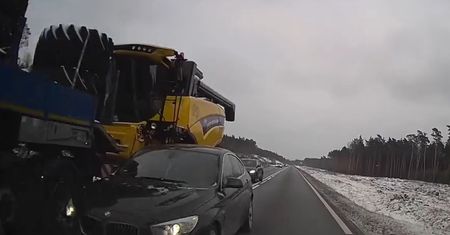 Dla ludzi o mocnych nerwach. Nagranie popisów kierowcy w BMW
