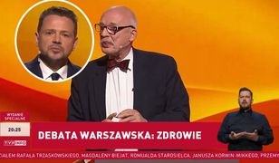 Debata TVP Info. Widzowie drwią z obecności Trzaskowskiego