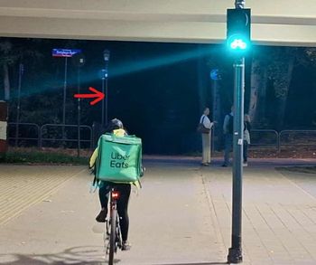 Łódź: Droga rowerowa jak z horroru