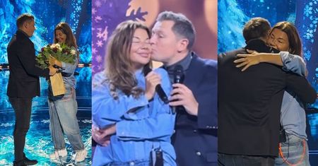 Edyta Górniak i Rafał Brzozowski podsycają plotki o ROMANSIE, wymieniając czułości na próbach do świątecznego koncertu w TVP! (ZDJĘCIA)