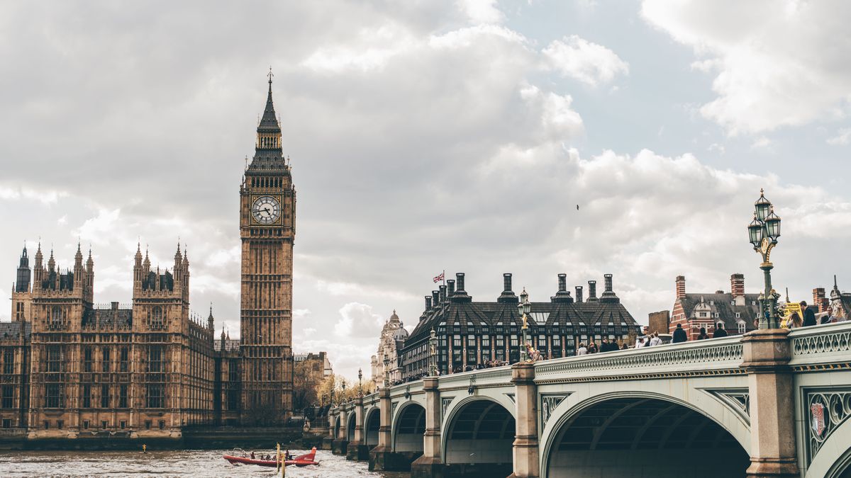 Londyn, Big Ben i most Westminsterski