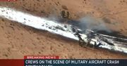 Myśliwiec F-35 rozbił się w Stanach Zjednoczonych. Nagrania obiegły sieć