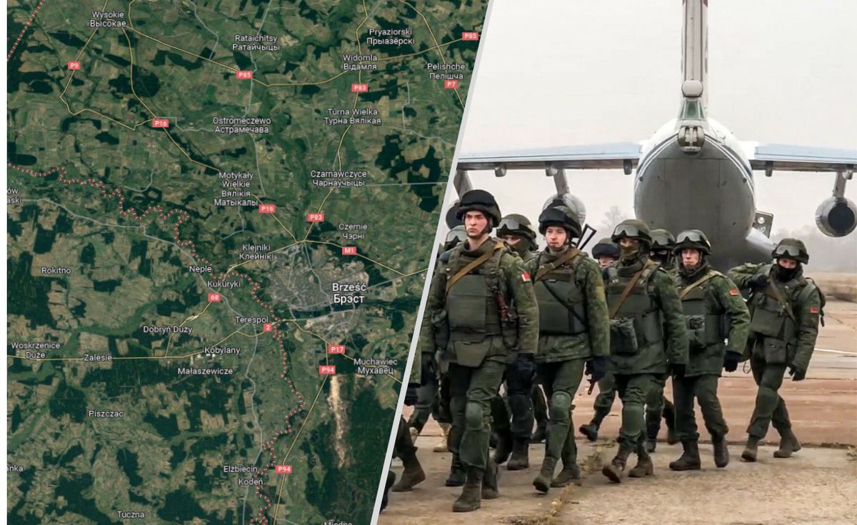Białoruscy spadochroniarze ćwiczyli przy granicy z Polską