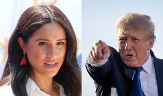 Donald Trump oskarża Meghan Markle o pastwienie się nad Harrym: "On wygląda na sponiewieranego. To się ŹLE SKOŃCZY"