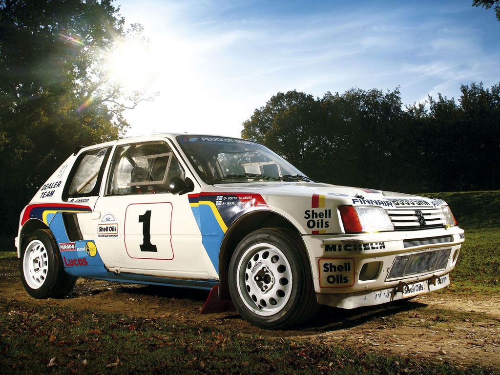 Peugeot 205 turbo 16 grupy B