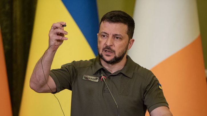 Prezydent Ukrainy Wołodymyr Zełenski krytycznie o decyzji Kanady ws. Nord Stream 1