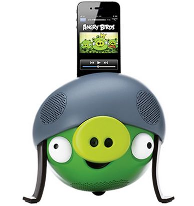 Angry Birds Speaker Dock - obowiązkowy gadżet dla fanów Wściekłych ptaków 2