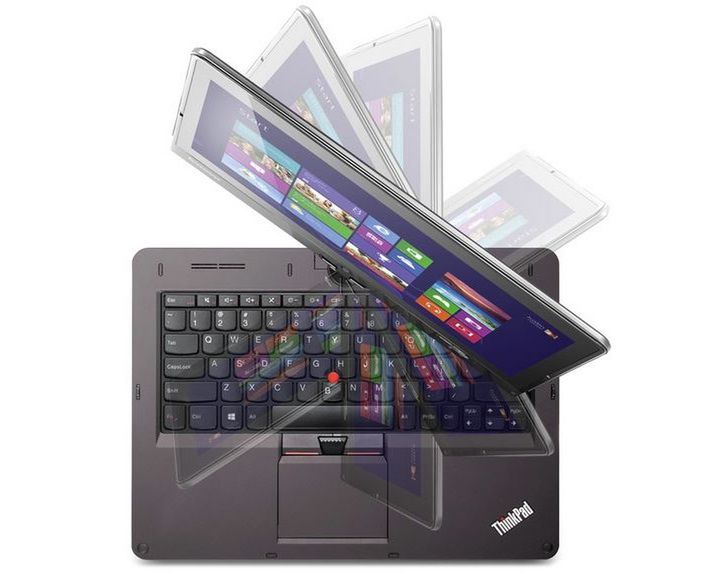 Lenovo ThinkPad Edge Twist - biznesmen na kafelkowej fali 3