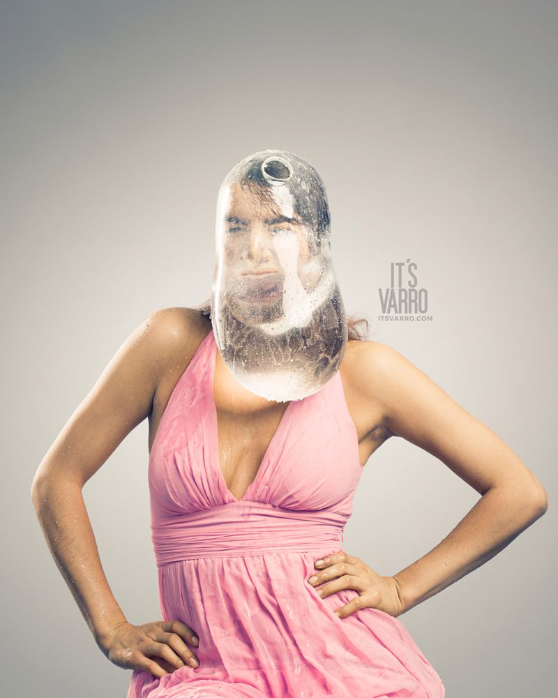 Condom Challenge – śmieszny projekt portretowy Andreasa Varro 3