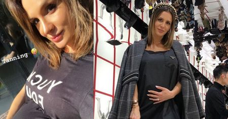 Sara Boruc pokazała naprawdę spory brzuszek! (FOTO)