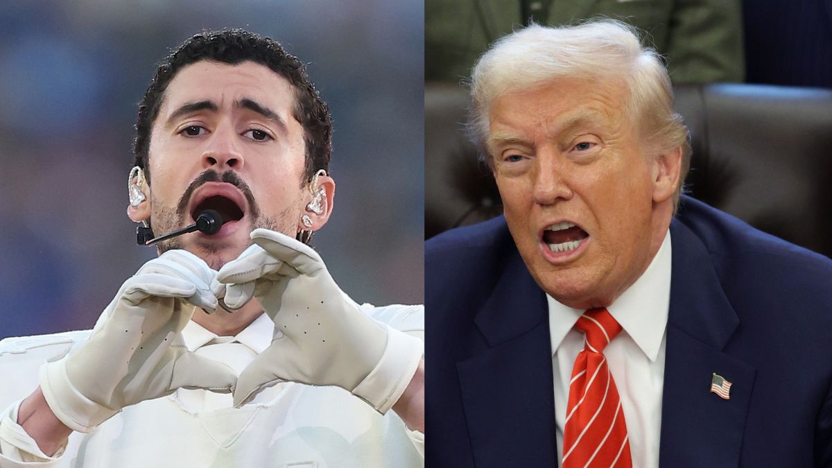 Bad Bunny/Donald Trump.
