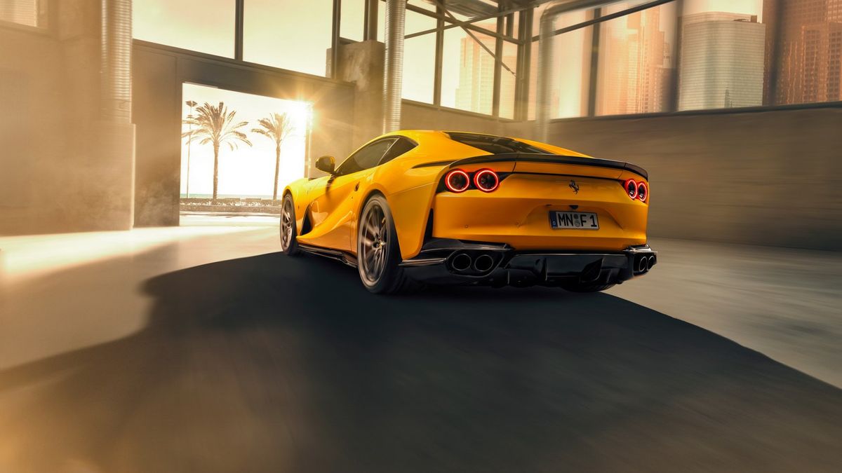 Ferrari 812 Superfast od Novitec Rosso (fot. Novitec Group)