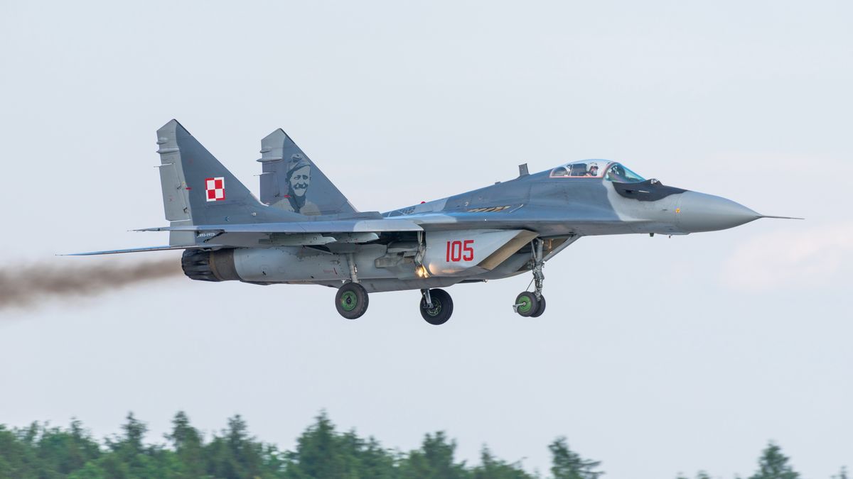 Polski MiG-29 - zdjęcie ilustracyjne