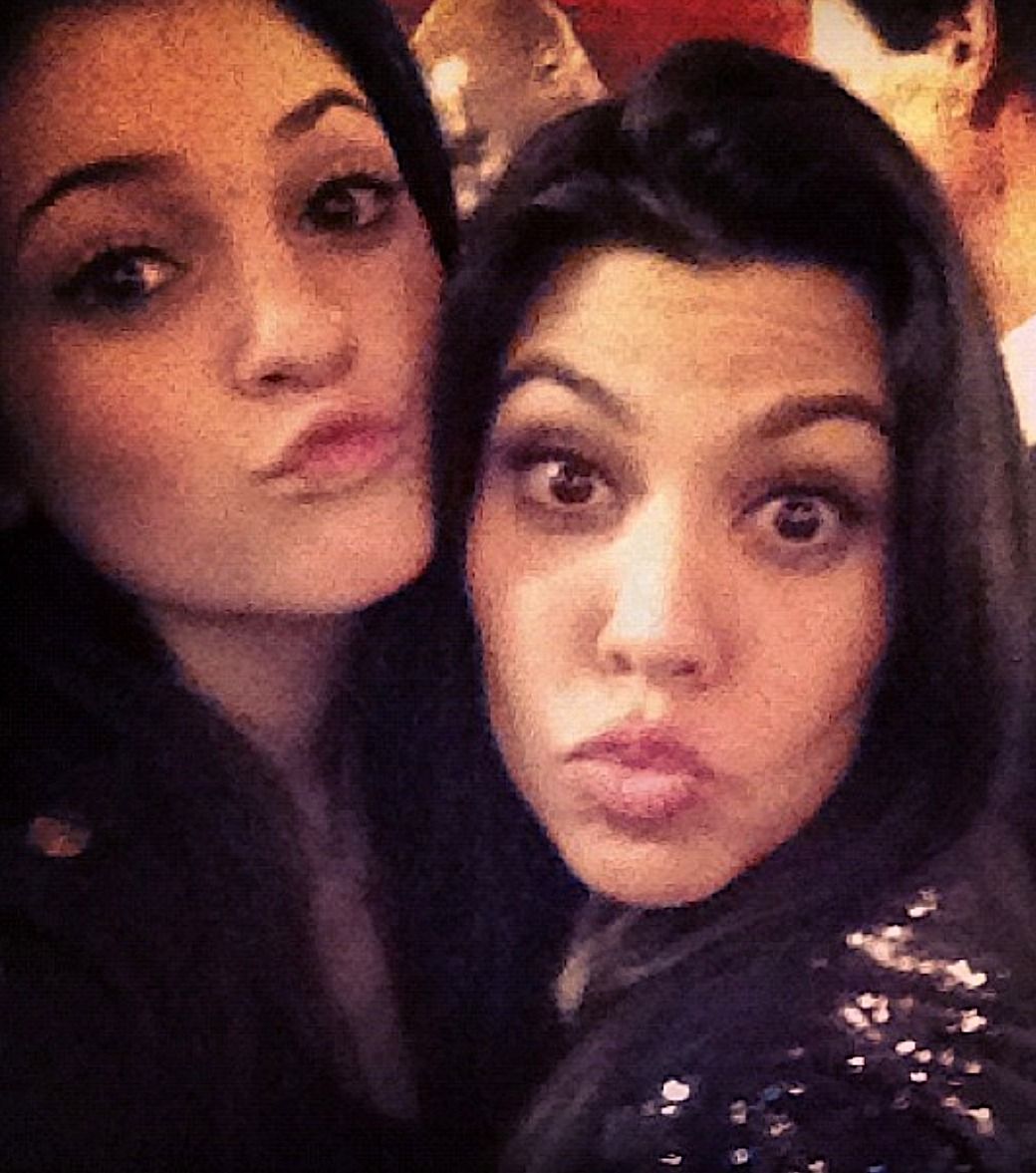 Kylie Jenner i Kourtney Kardashian