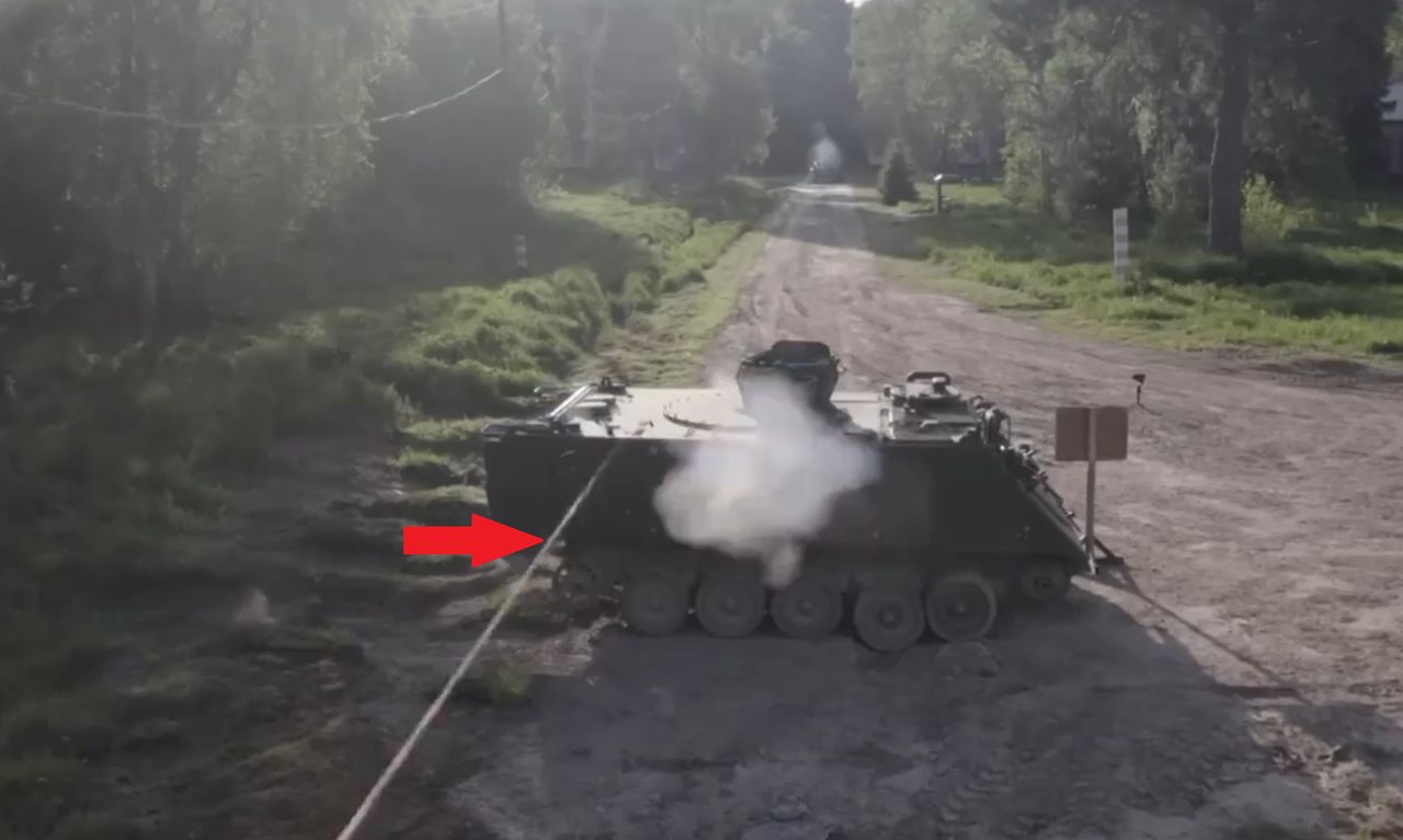 Rosyjskie starcie BTR-a 82A ze starym M113. Pokaz pełen porażek