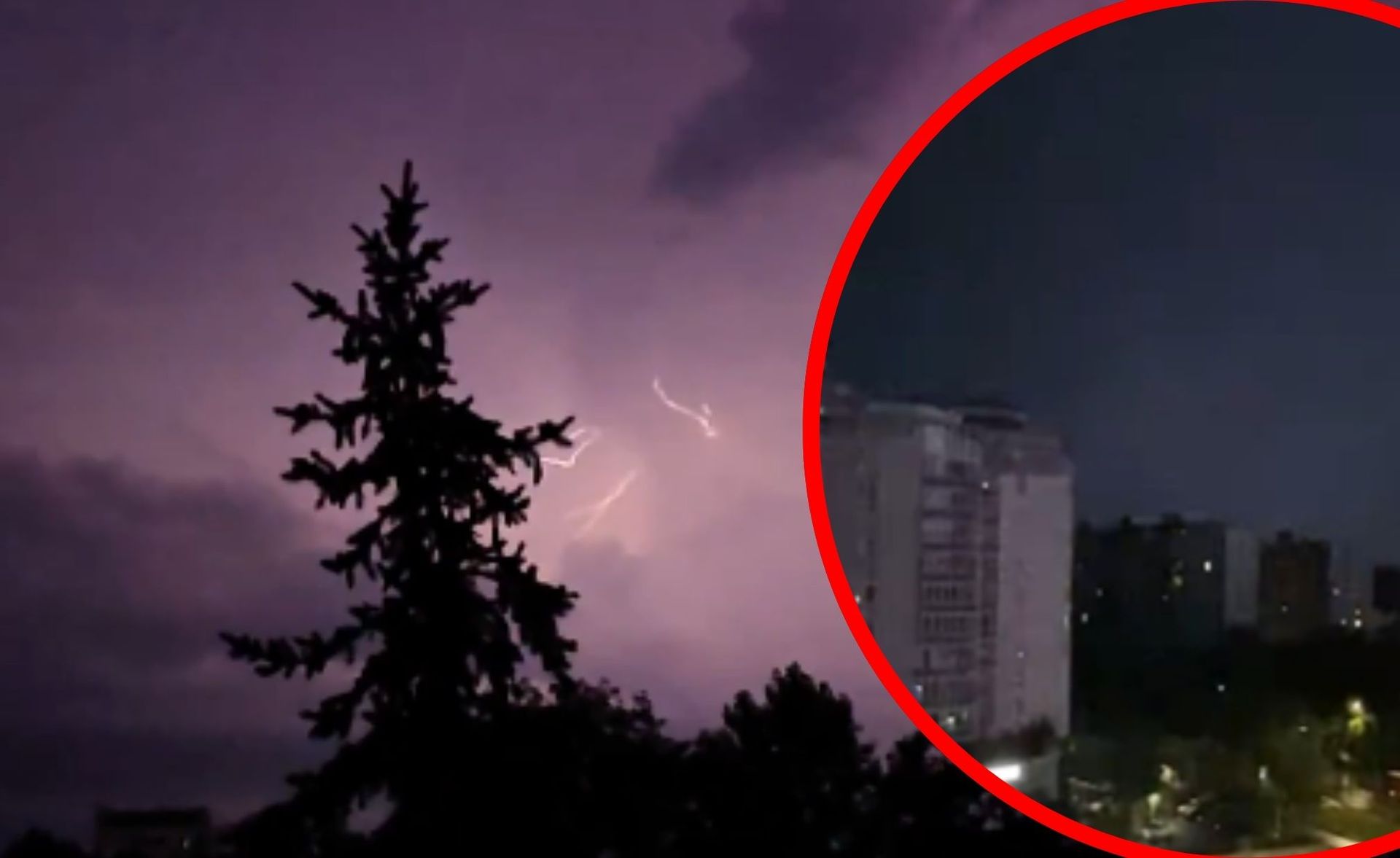 Potężna burza nad Warszawą i Mazowszem. Są nagrania