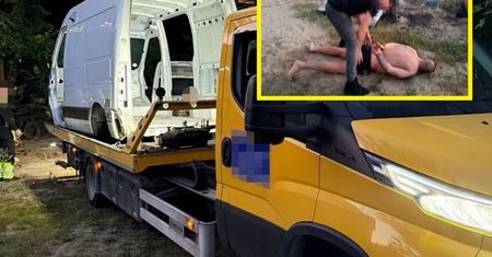 Sceny jak z filmu. Policja rozbiła gang. Kradli auta z Niemiec