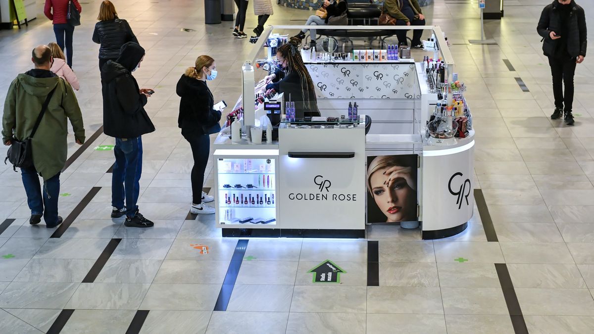 Jeszcze kilka tygodni temu takie wyspy w galeriach handlowych mogły być otwarte.