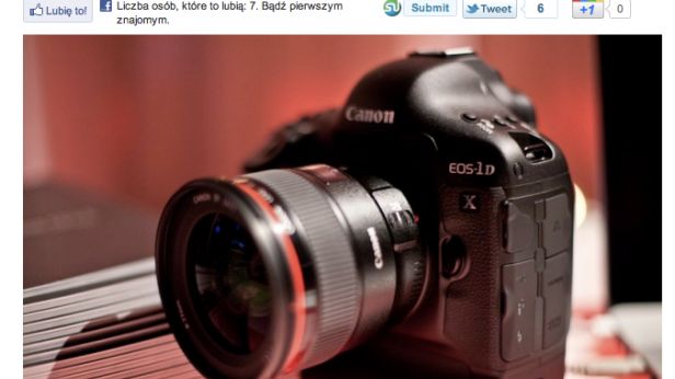 Canon EOS 1D X - pierwsze wrażenia w Sieci [wideo] 1