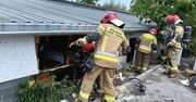 Pożar stolarni przy ul. Ryskiej w Gorzowie. Doszło do zwarcia wentylatora