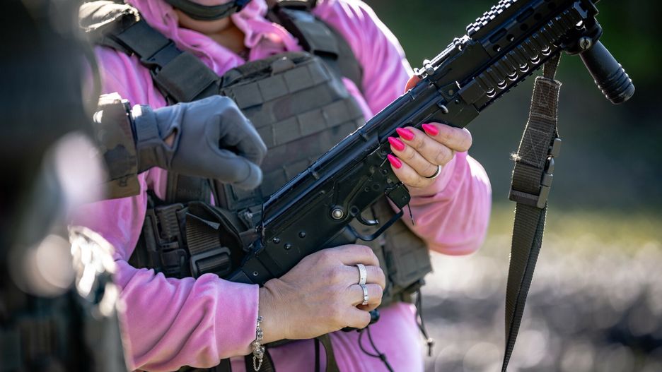 Zajęcia z programu "Trenuj z wojskiem"