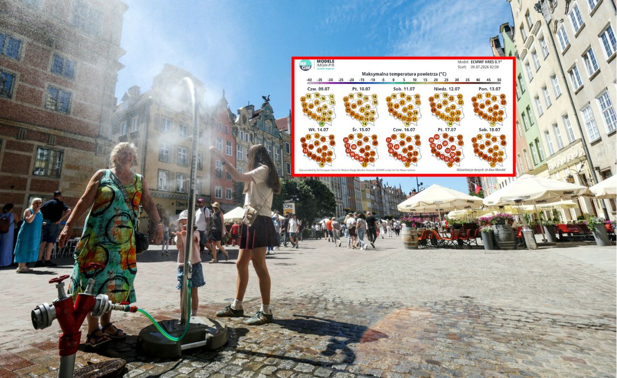 Piekielny żar uderzy w Polskę. Termometry pokażą ponad 30 st. C