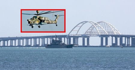 Strata dla Rosjan. Śmigłowiec szturmowy spadł w pobliżu Krymu