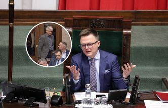 Tajemnicza osoba na sali sejmowej. Cieszyński: "Przemiły człowiek"