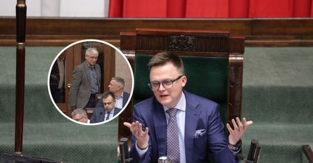 Tajemnicza osoba na sali sejmowej. Cieszyński: "Przemiły człowiek"