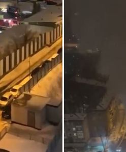 Pożar w Moskwie. Płonie jednostka wojskowa