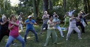 Grudziądz: Tak wyglądały ćwiczenia tai chi i jogi dla seniorów w parku miejskim