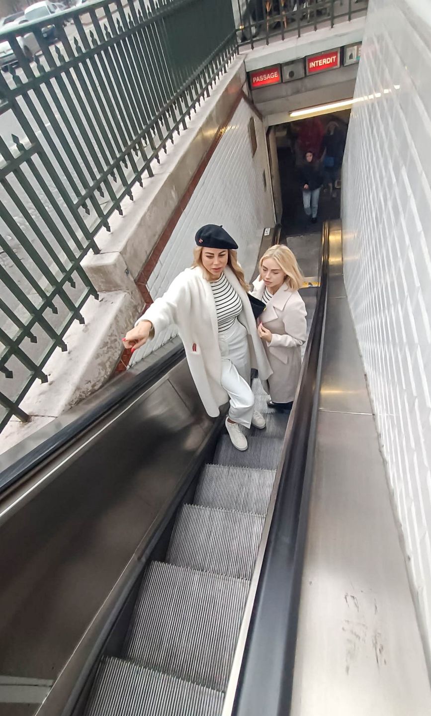 Magdalena Modra-Krupska z córką, luty 2024 r.