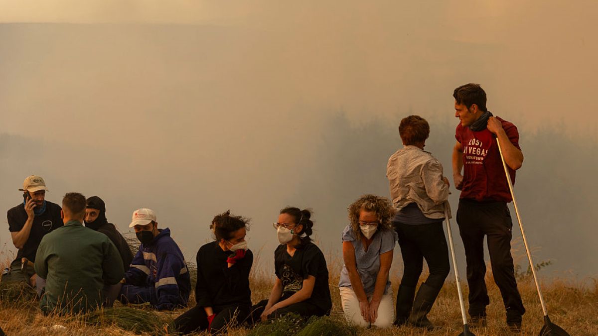 Pożary pustoszą europejskie kraje