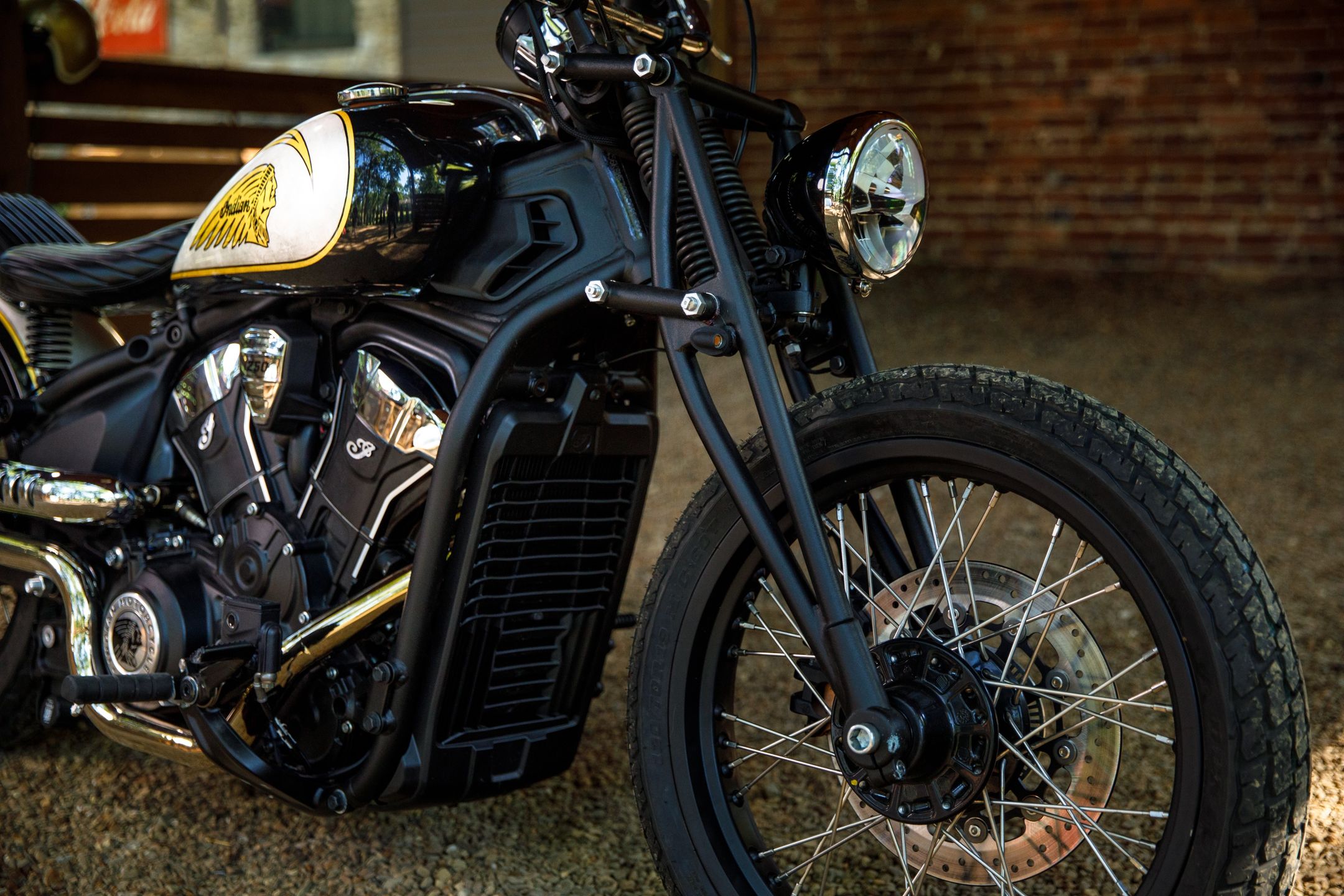 Indian Scout stworzony przez Brittney Olsen