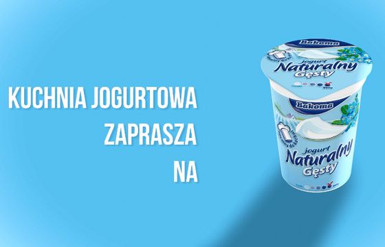 Przepisy kulinarne promują Jogurt Naturalny Gęsty Bakoma (wideo)