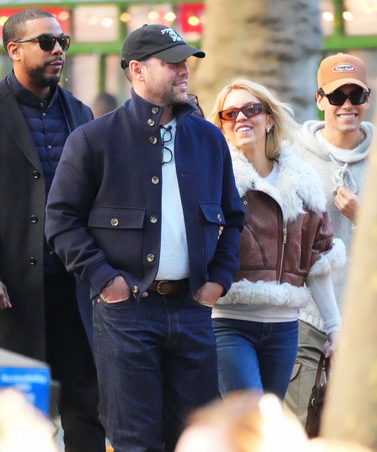 Scooter Braun i Sydney Sweeney 