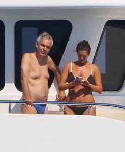 Rajskie wakacje słynnego tenora. Andrea Bocelli z młodą żoną na jachcie