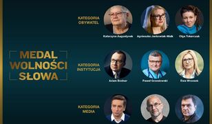Medal Wolności Słowa. Wśród kandydatów Tokarczuk, Bodnar, Poczobut i Grzesiowski