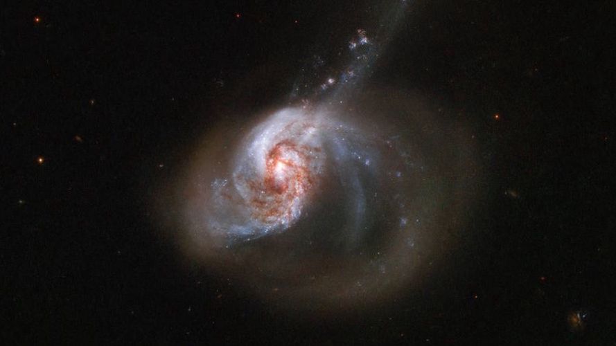 nasa galaktyki kolizja