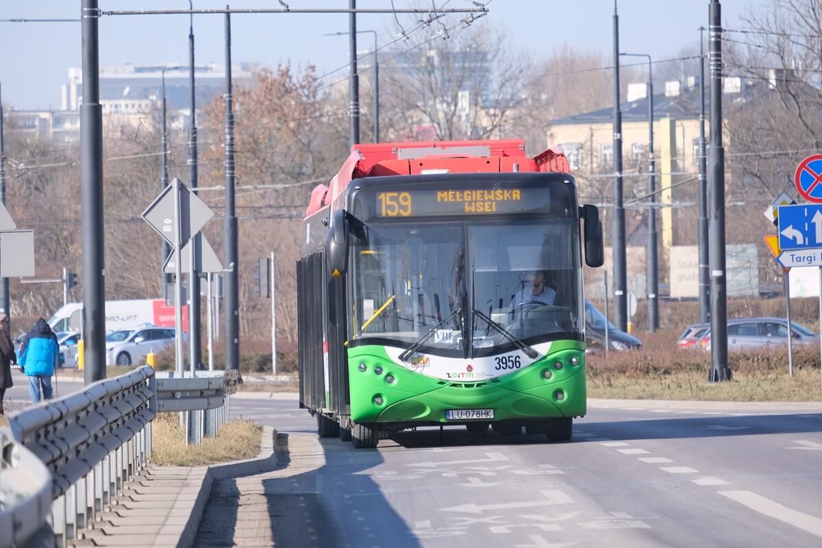 Trolejbus linii nr 159 uległ awarii na ul. Fabrycznej w Lublinie