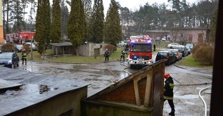 Pożar w szpitalu