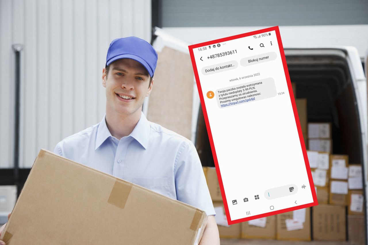 Dostałeś taką wiadomość? Zamiast paczki możesz dostać po kieszeni