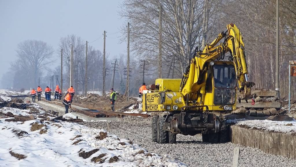 Łuków - Lublin – remont linii na ostatniej prostej