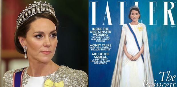 Internauci bezlitośnie o nowym portrecie księżnej Kate Middleton. "To żart?" (FOTO)