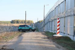 Groźne incydenty na granicy. Migranci rzucali kamieniami