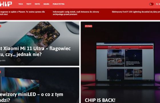 Serwis Chip.pl reaktywowany, redaktorem naczelnym Sławomir Puławski